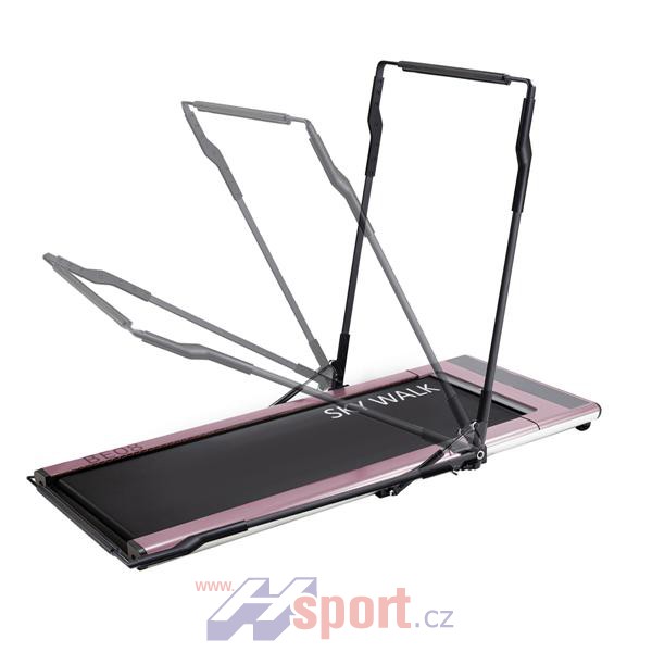 Elektrický běžecký trenažér HMS BE08 Sky Walk růžový