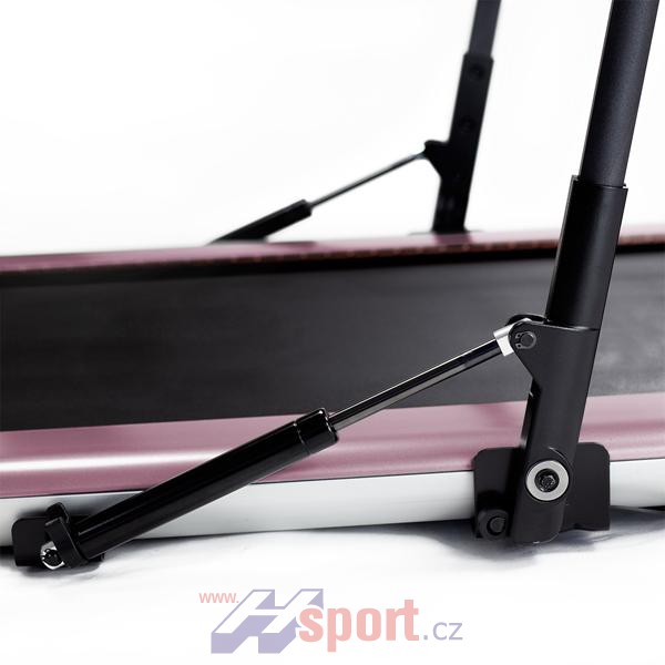 Elektrický běžecký trenažér HMS BE08 Sky Walk růžový