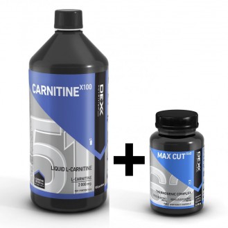 Dex Nutrition Carnitine X100 1000 ml + Max Cut X60 60 cps zdarma