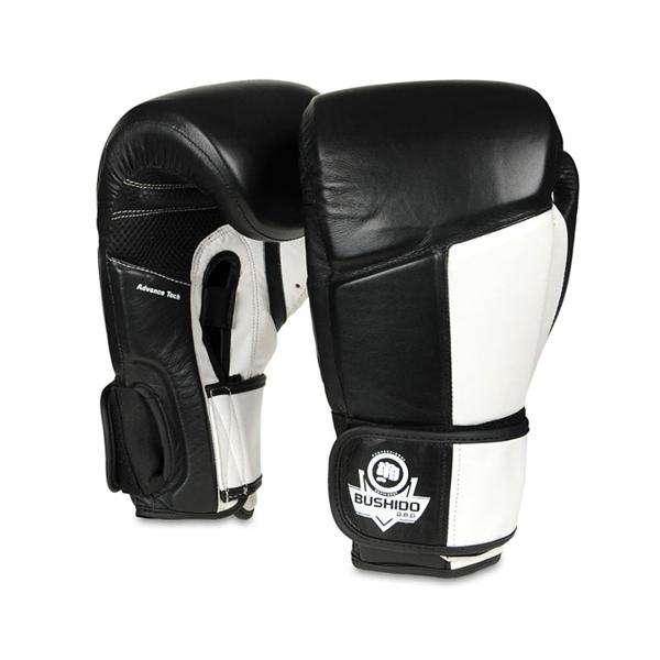 Boxerské rukavice DBX Bushido ARB-431 bílé, 12 oz