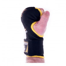 Gelové rukavice DBX Bushido žluté, velikost S/M