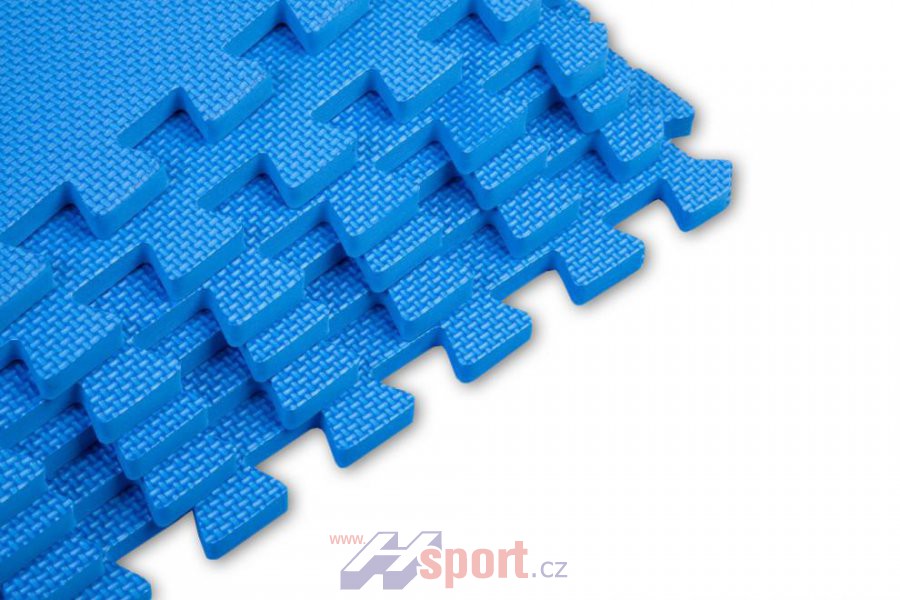 Zátěžová podložka Attack Puzzle 6 ks modrá