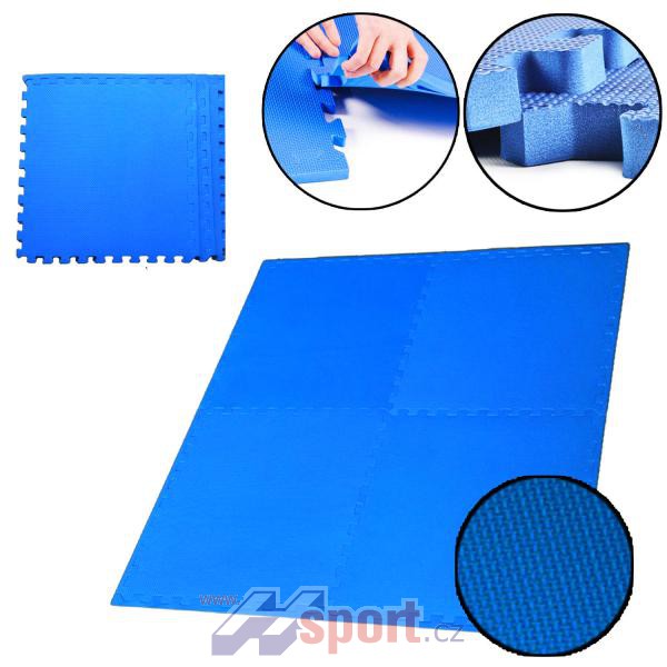 Zátěžová podložka Attack Puzzle 6 ks modrá