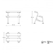 Stojan na činky Marbo MP-S207 (1 modul)