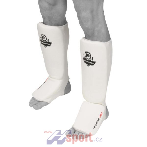 Chrániče holenní DBX Bushido ARP-2107, vel. M, bílé