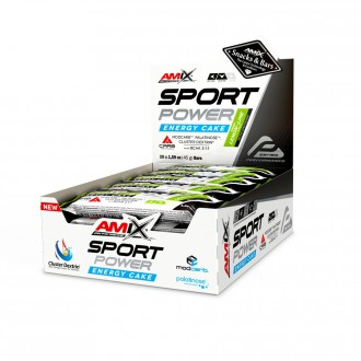 Amix Sport Power Energy Cake bar 45 g s kofeinem