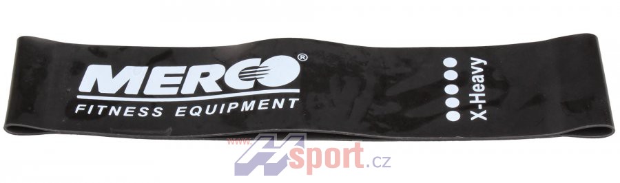 Mini Band posilovací guma 50 x 5 cm černá