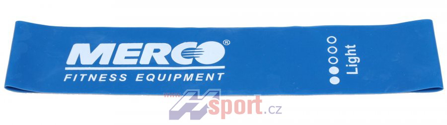 Mini Band posilovací guma 50 x 5 cm modrá