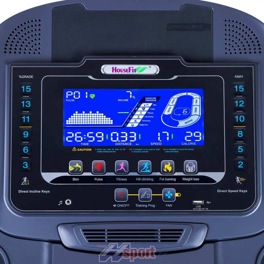 Běžecký trenažér Housefit Spiro 40 iRun