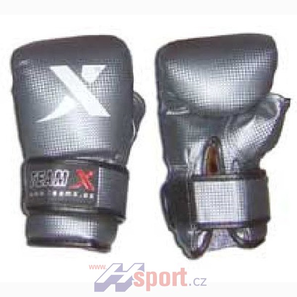 BOXERSKÉ RUKAVICE PYTLOVKY, PALČÁKY - PU CARBON