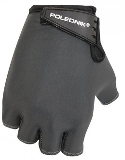 Dětské cyklistické rukavice Polednik Basic černé