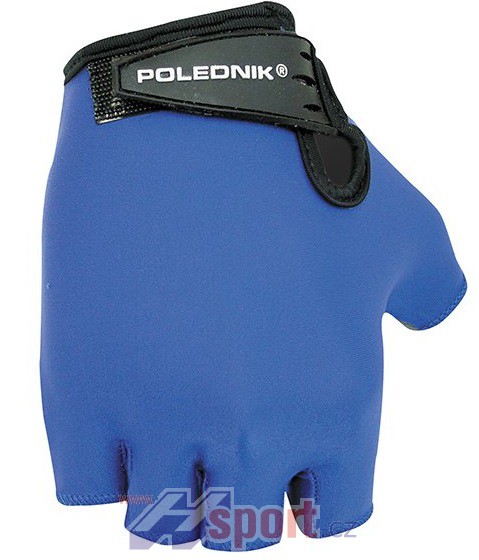Dětské cyklistické rukavice Polednik Basic modré