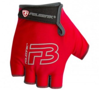 Dětské cyklistické rukavice Polednik F3 2016 červené