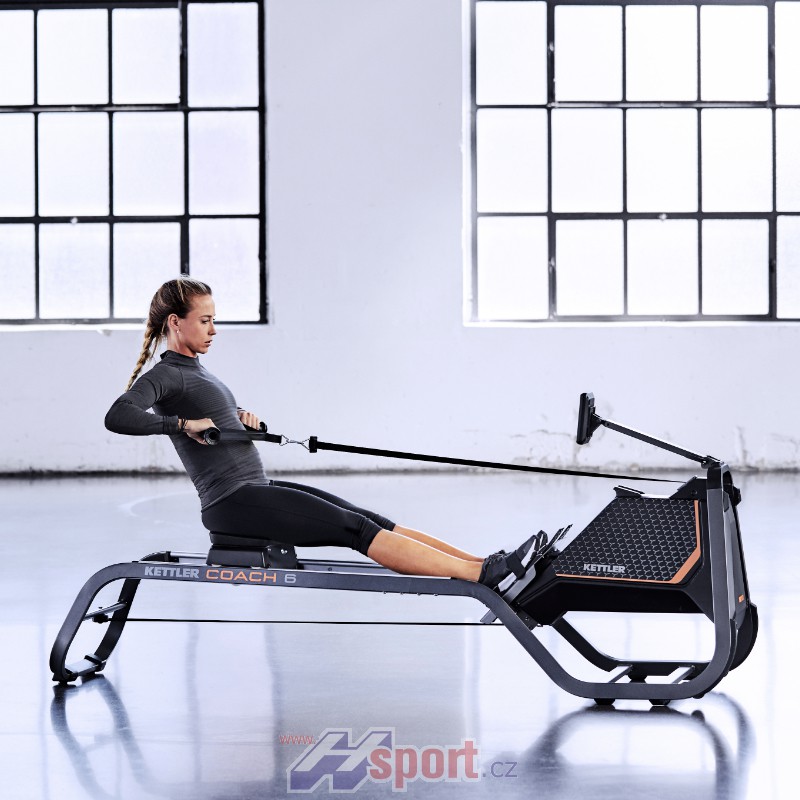 Veslovací trenažér Kettler Coach 6