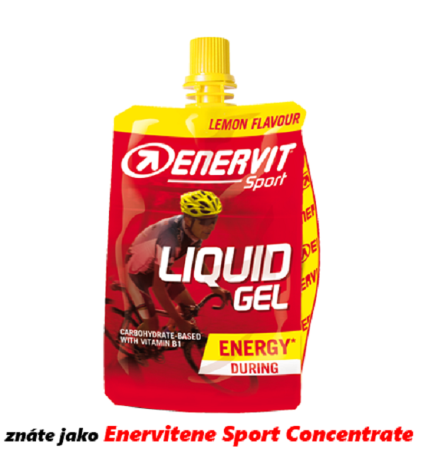 Enervit Liquid gel 60 ml - pomeranč