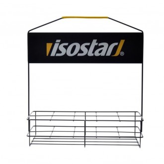 Isostar Nosič na bidony kovový 10 x 1 l