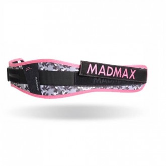 Dámský fitness opasek Madmax pink - Swarowski