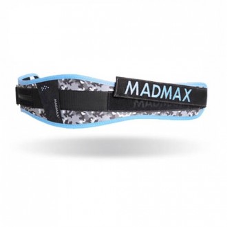 Dámský fitness opasek Madmax blue - Swarowski