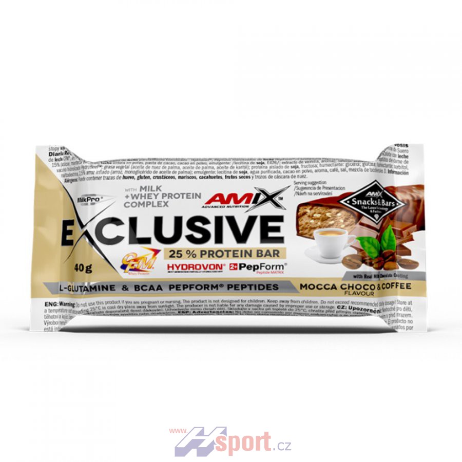 Amix Exclusive protein bar 40 g