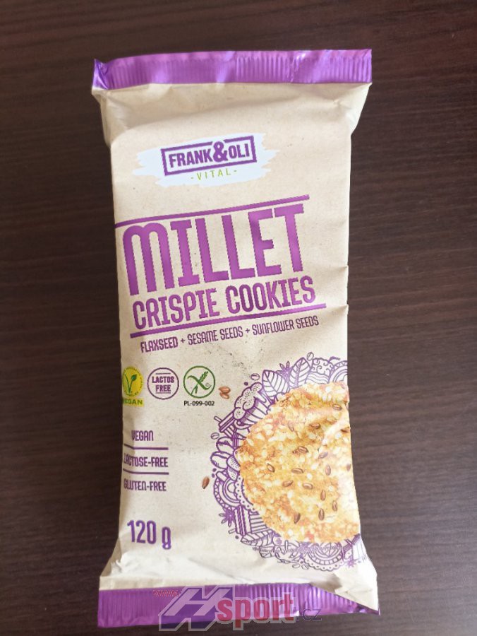 Bezlepkové sušenky Frank&Oli 120 g