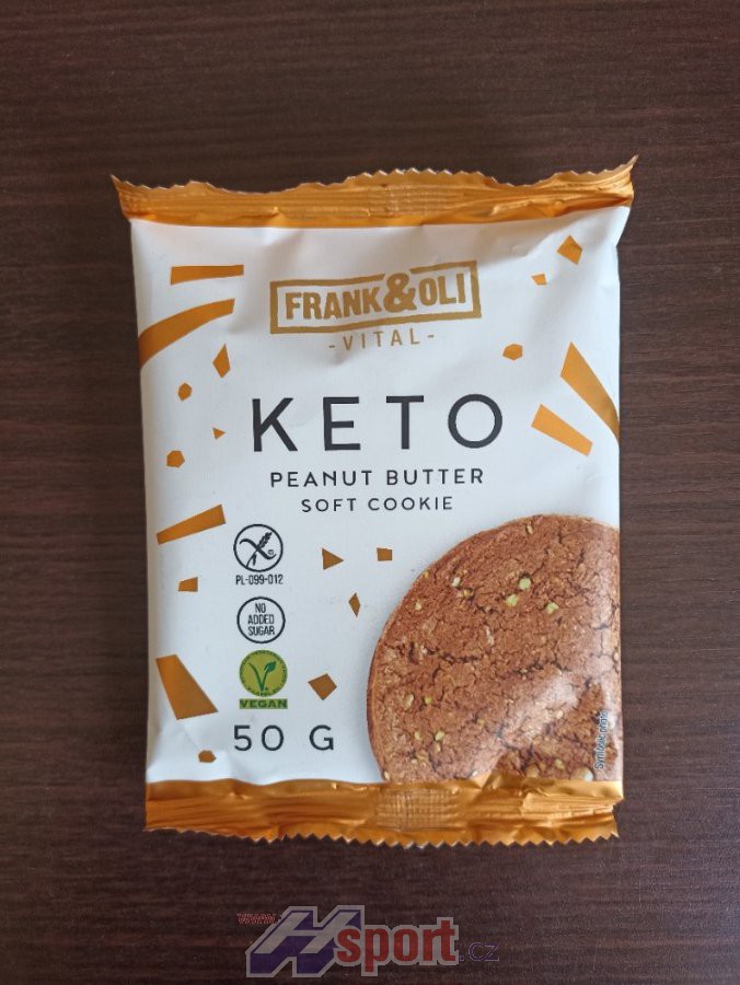 Keto jemná sušenka Frank&Oli 50 g