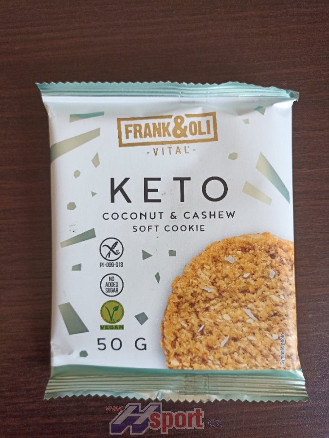 Keto jemná sušenka Frank&Oli 50 g