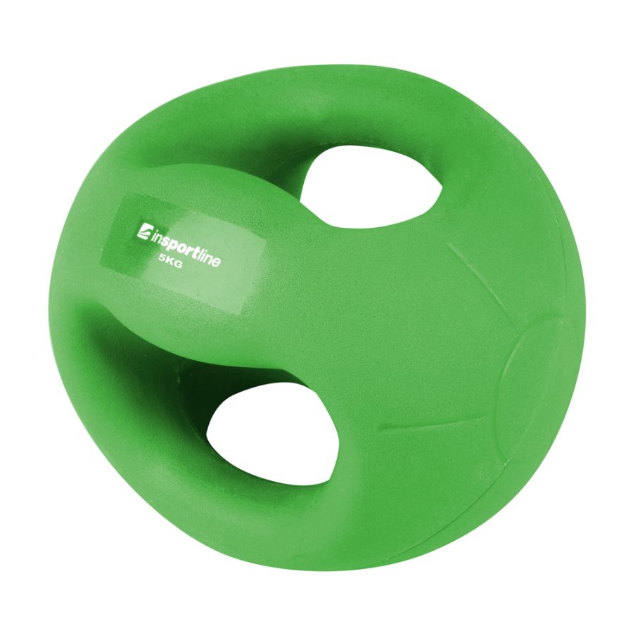 Medicineball s úchopy Insportline 5 kg