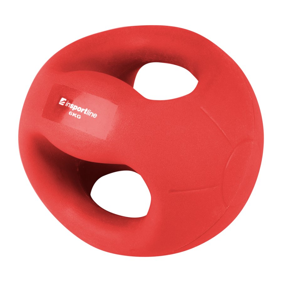 Medicineball s úchopy Insportline 6 kg