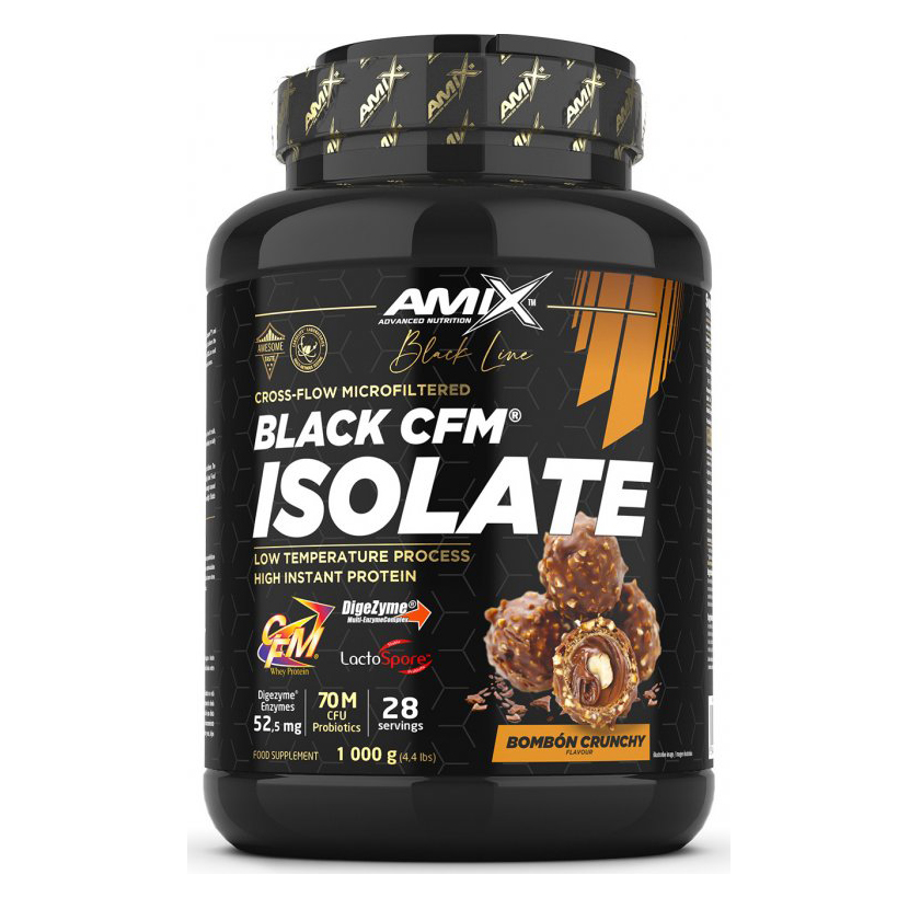 Amix Nutrition Amix Black Line Black CFM Isolate 1000 g - Chocolate Cake