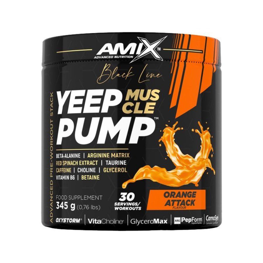 Amix Nutrition Amix Black Line YEEP Pump 345 g - Orange Attack