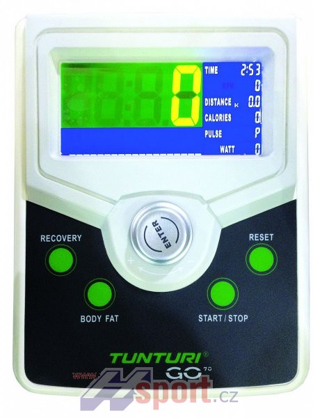 Eliptický trenažer Tunturi GO - Cross Front GO 70 - computerr