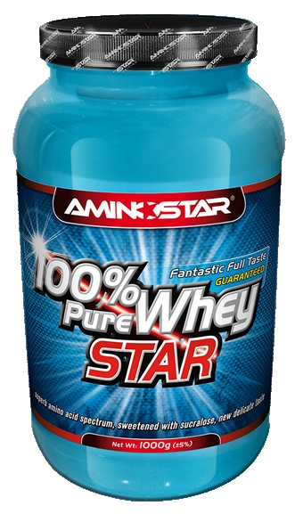 Aminostar 100% Pure Whey Star 1000 g - vanilka-skořice