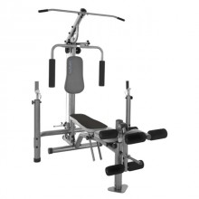 Posilovací stroj - kladky + polohovací lavice B400