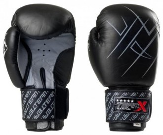 Boxerské rukavice TeamX 18 oz - kůže