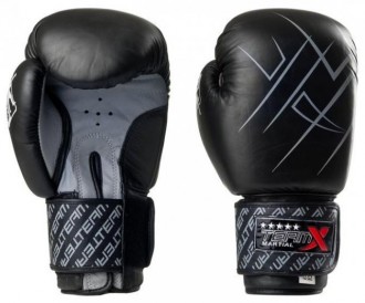 Boxerské rukavice TeamX 12 oz - kůže
