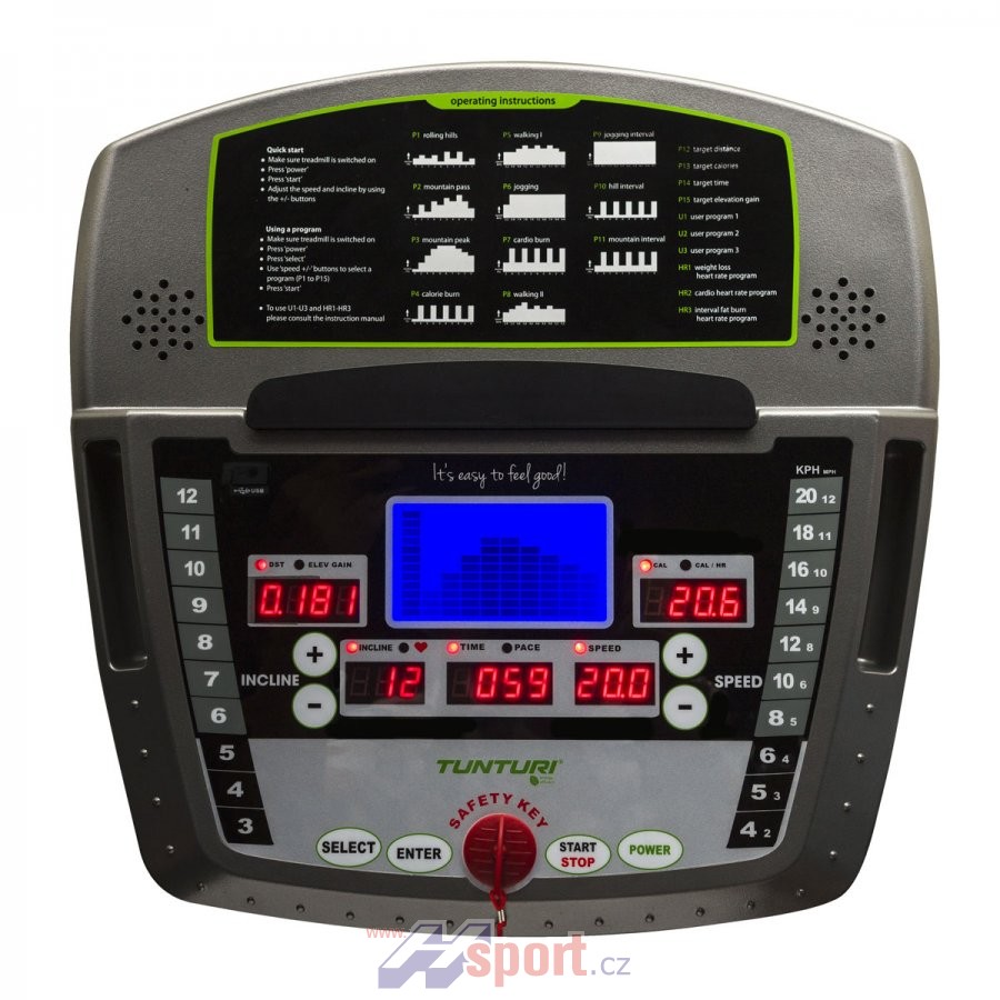 Běžecký trenažer Tunturi Run 3.1 Pure