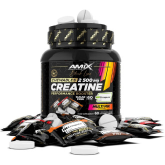 Amix Black Line Creatine Creapure 2500 mg Chewable Tabs