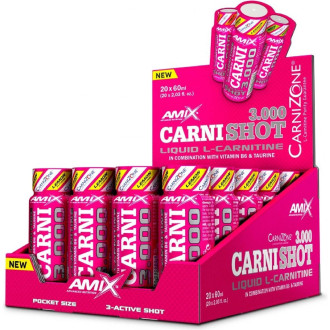 Amix Carni Shot 3000 mg - 20 x 60 ml