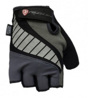 Cyklistické rukavice Polednik Gelmax šedé