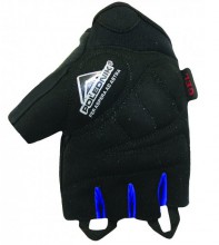 Cyklistické rukavice Polednik Reflex černé