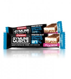 Enervit GYMLINE Protein bar 27% - 45g (double Layer)