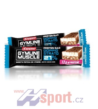 Enervit GYMLINE Protein bar 27% - 45g (double Layer)