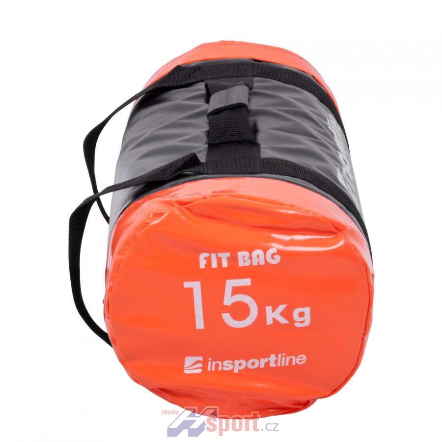 Vak na posilování s úchopy inSPORTline FitBag 15 kg