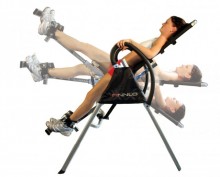 ANTI-GRAVITY TRAINER ECON - polohy při cvičení