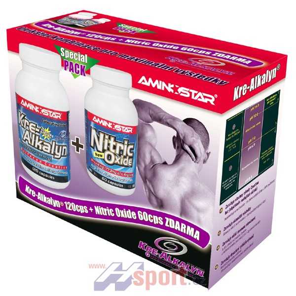 AKCE - KREALKALYN 120cps + NITRIC OXID 60cps ZDARMA
