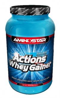 Aminostar Whey Gainer Actions 4500g