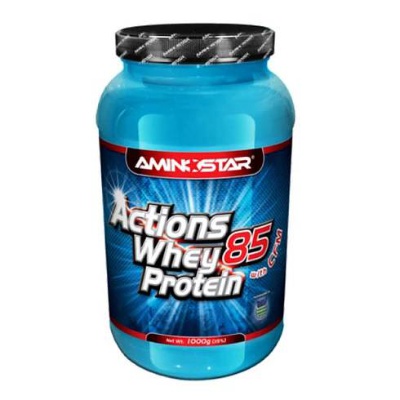 Aminostar Whey Protein Actions 85 1000 g - čokoláda