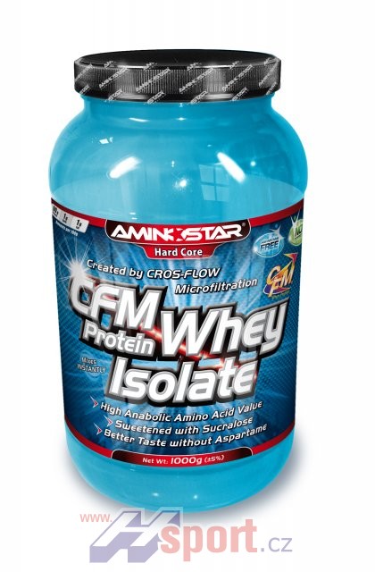 CFM WHEY PROTEIN ISOLATE 90 1000g - nová dóza