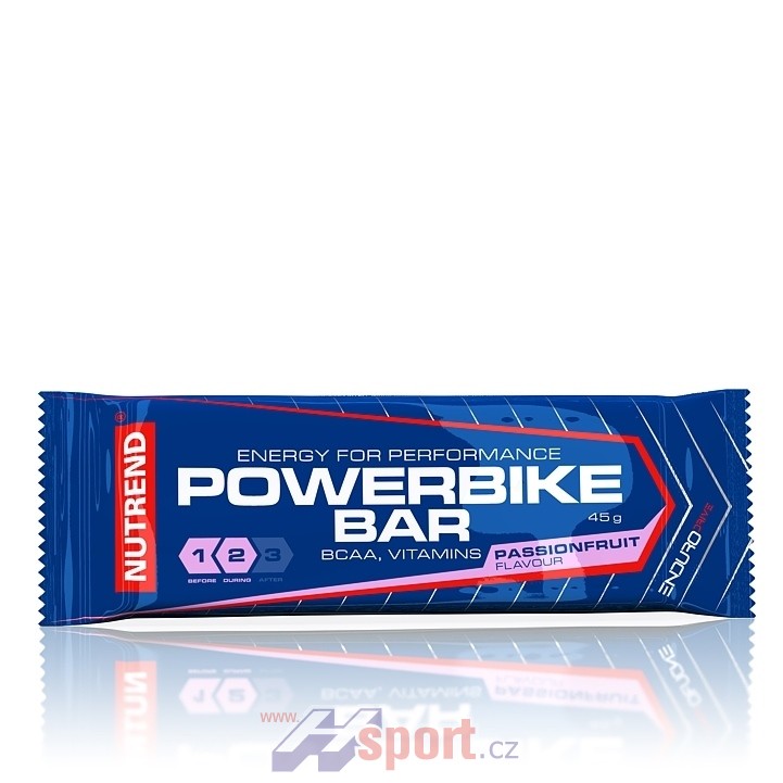 Nutrend POWERBIKE Bar 45 g - nový obal