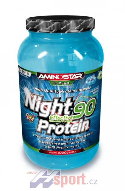 Aminostar NIGHT Effective protein 90 - 1000g